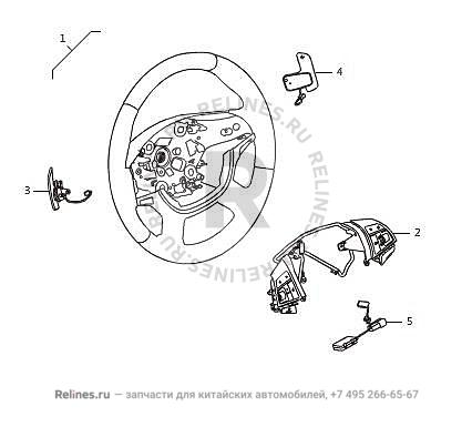 Руль в сборе - 340231***64A86