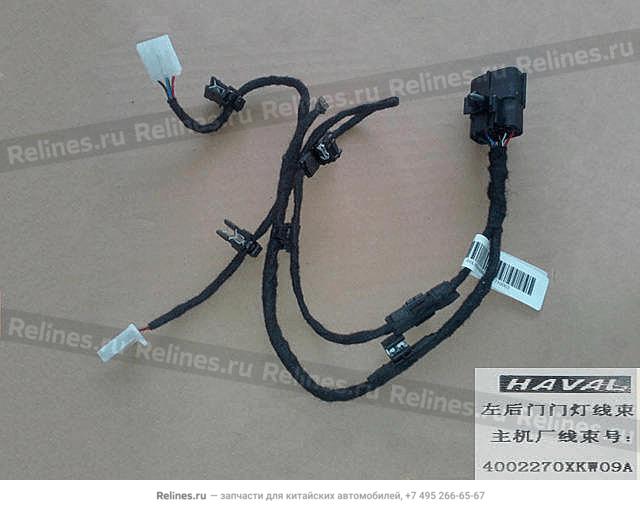 RR door lamp harness assy LH - 40022***W09A