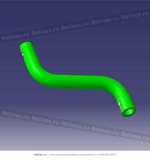 Патрубок системы охлаждения рез. T15/J60/J68/T18/J42/M1D/T1A/T19/T1E/T1D/M1DFL2/T1C