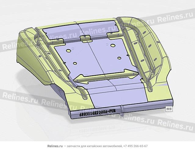 Подушка сиденья водителя в сборе - 680325***04A86