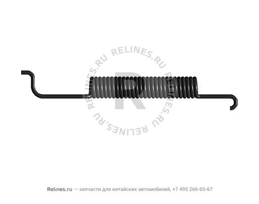 Пружина заднего тормозного механизма