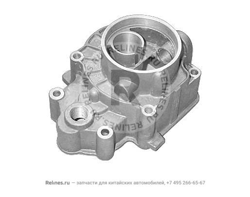 Крышка коробки передач задняя(мет)