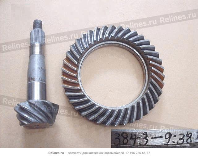 Drive/driven bevel gear assy(FR axle) - 23021***01-A1