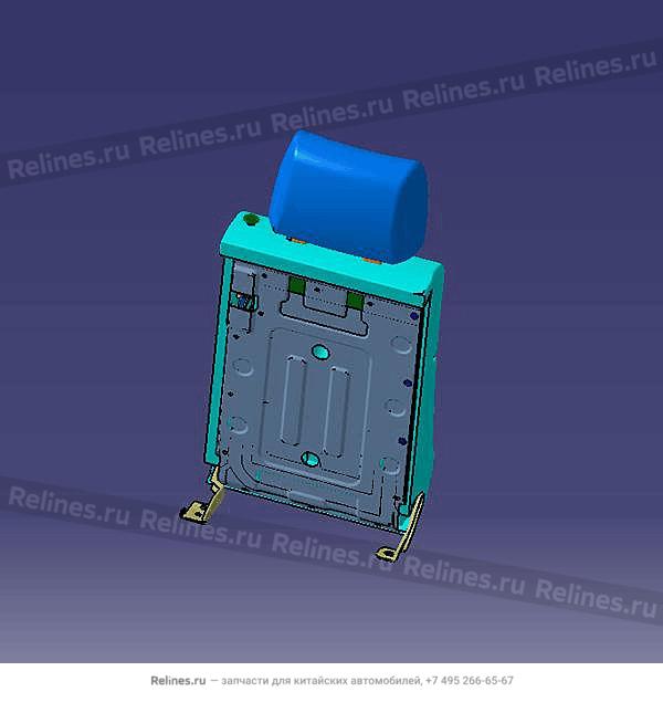 Backrest-rr seat RH - A21-7***30KE