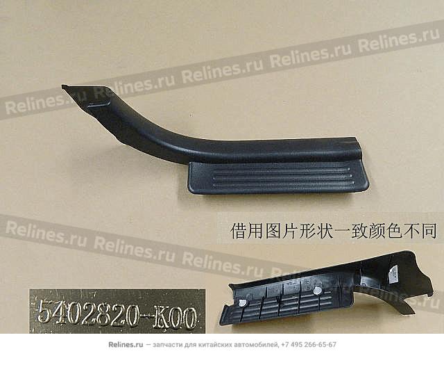 RR door sill assy RH