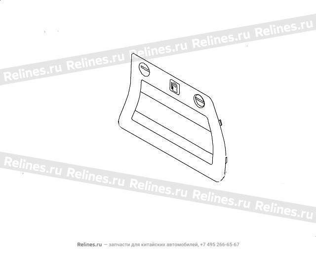 Cover plate assy RR side Wall RH - 540278***09AE3