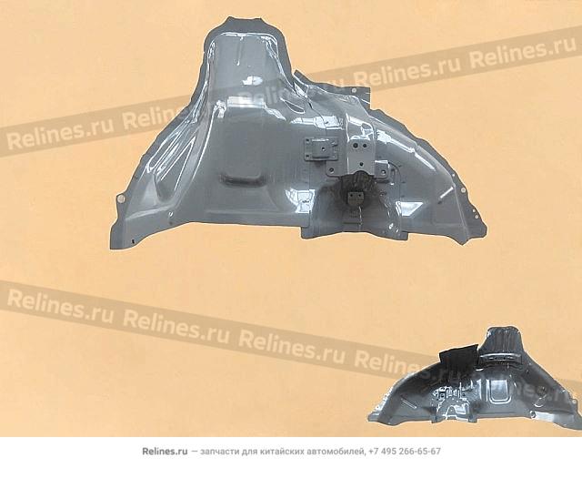 INR panel assy-rr wheel cover LH - 54017***Z16A