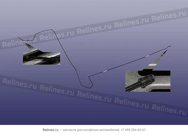 RR brake pipe 2-LH - J42-***090