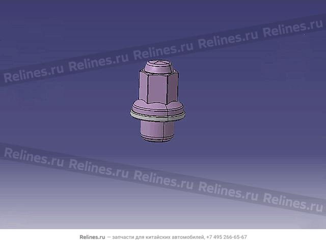 Гайка колесная H2