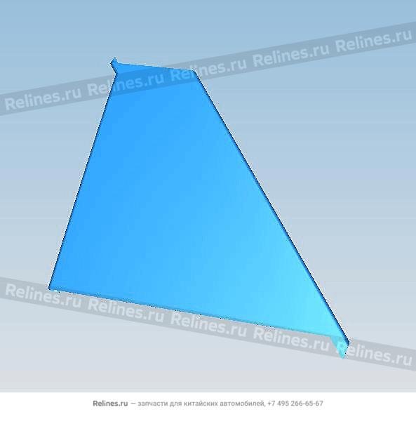 Плёнка двери передней правой треугольная T19C