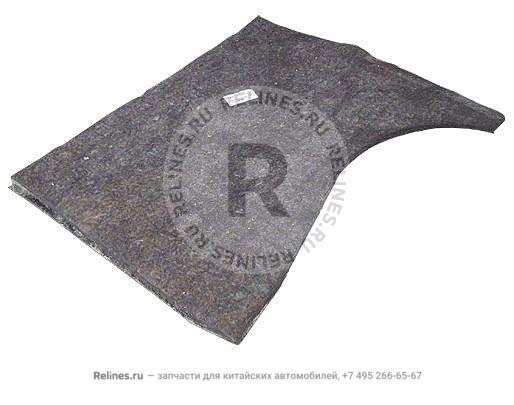 Mat - front floor RH