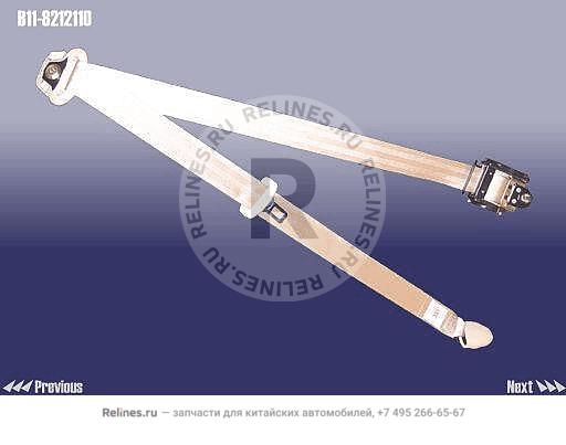 Left front safety belt assy. - B11-***110