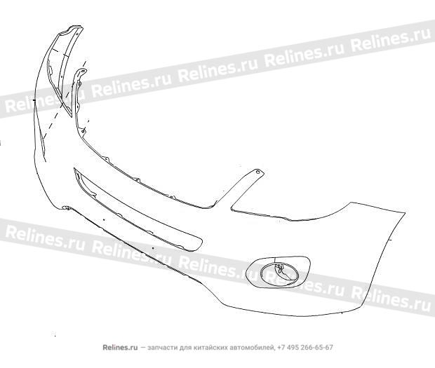 FR bumper assy - 28031***Z16A