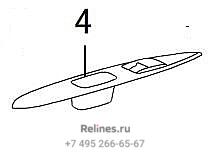 Подлокотник в сборе,правая передняя дверь