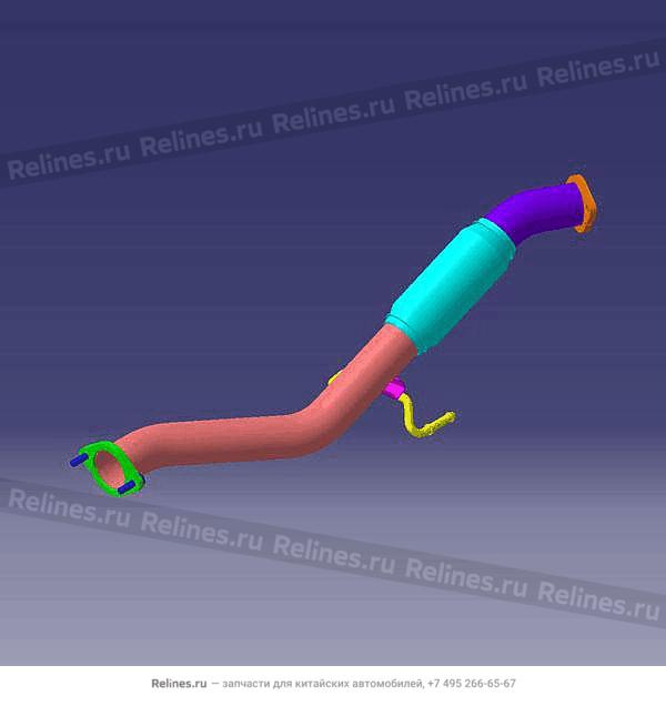 FR exhaust pipe - 1530***3AA