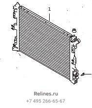 Радиатор охлаждения воздуха (интеркуллер) F7