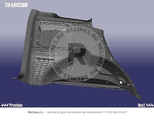 Обшивка боковины правая - T11-***360