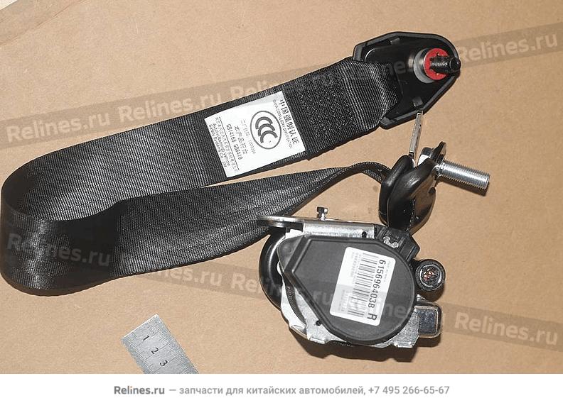 LR seat belt assy. - 106800***90669