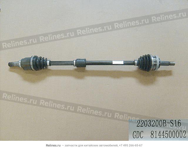 Drive shaft assy RH - 2203***-S16