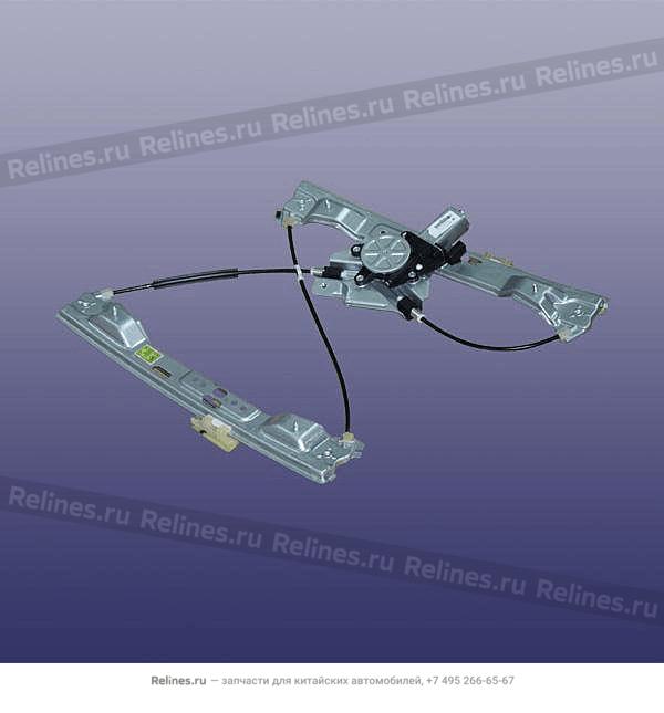 Механизм стеклоподъемника двери передней левой - J68-***110