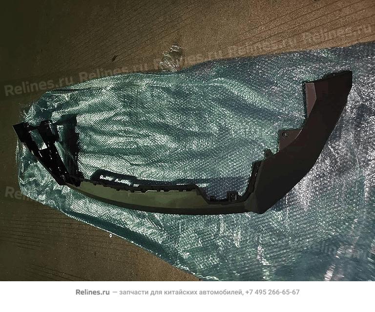 Спойлер переднего бампера