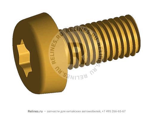 Screw - inner hexagon knurled head