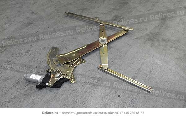 FR glass regulator-lh
