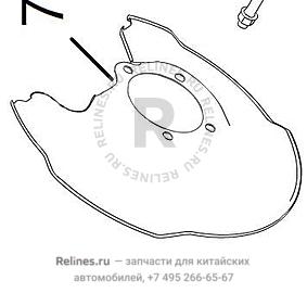 RR brake housing,RH