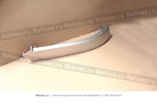 Handle cover-rr door LH
