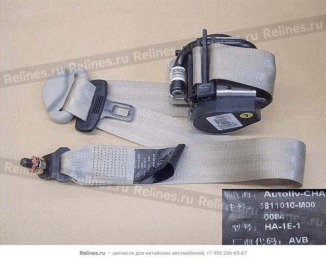 FR seat belt assy LH - 581101***0-0084