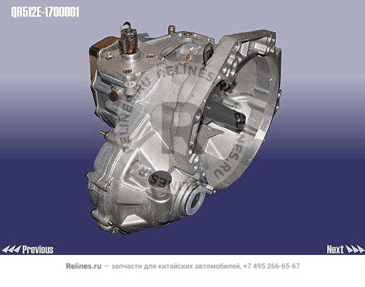 Коробка передач автоматическая (АКПП) SQR372 (0,8) (без гидромуфты)