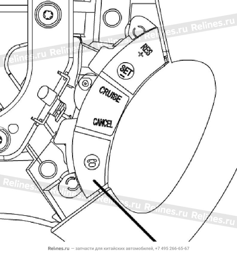 Cruise control sw - 340214***2-1212