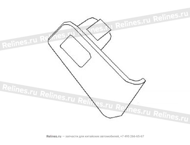 Lock catch,glove box,RH - 530310***08A86