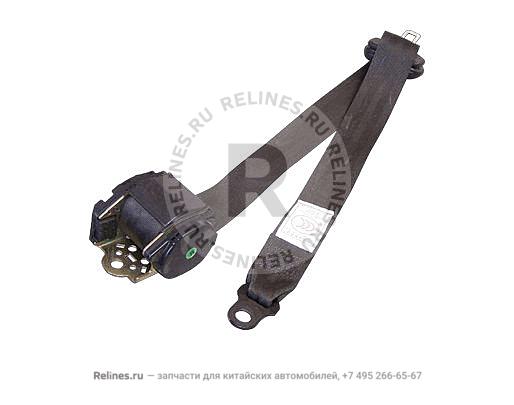 Safety belt assy - RR seat RH