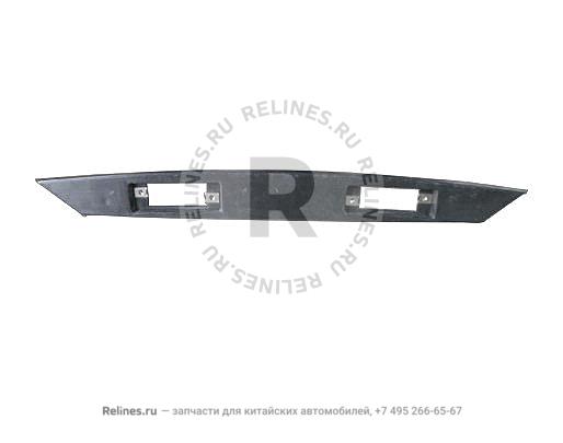 Cover - license lamp