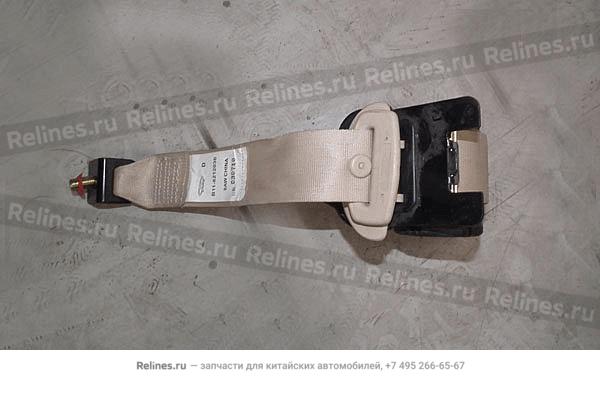 Seat belt assy-rr