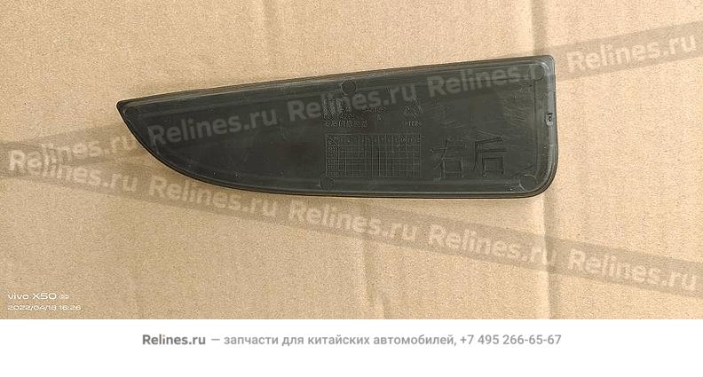 RH RR door handle box gasket - 604***000