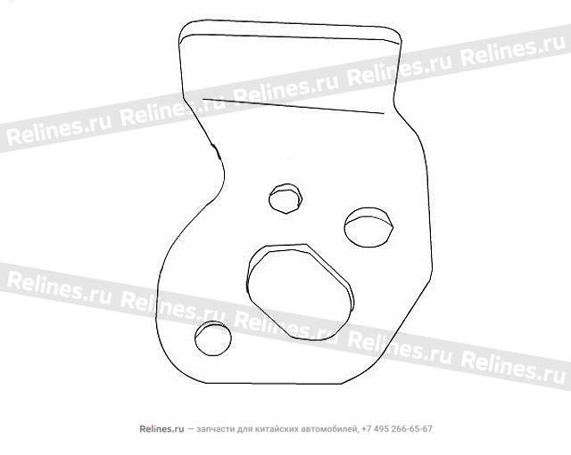 FR tow hook body