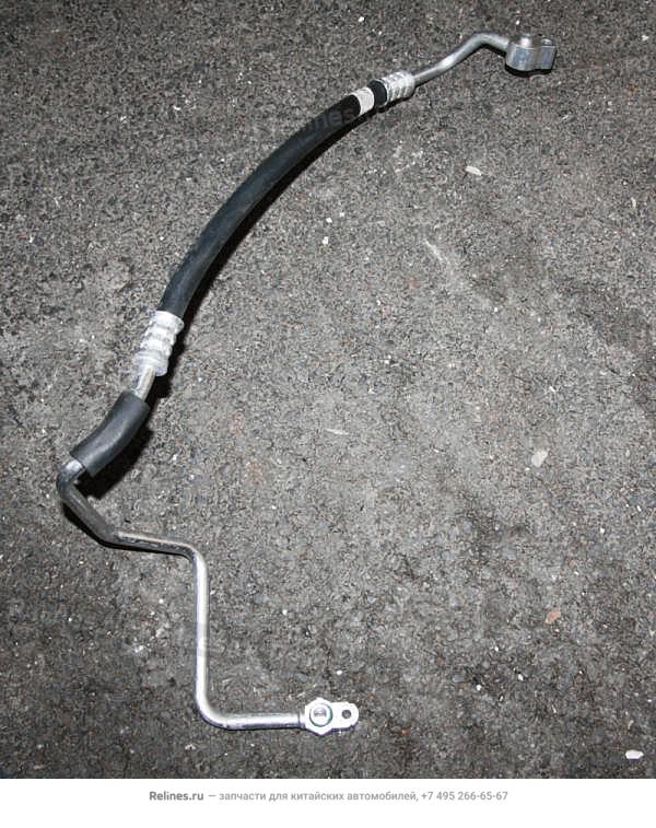 Discharge pipe, compressor
