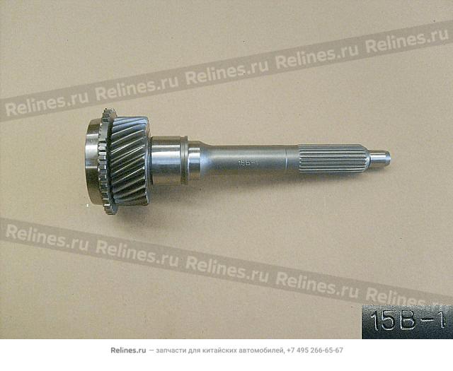 Вал КПП 4/4 первичный дизель - ZM015B***1110-1