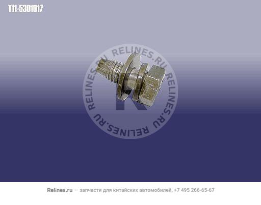 Bolt - hexagon flat - T11-***017