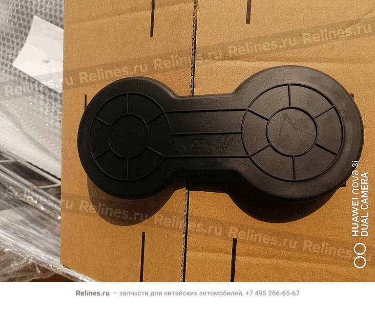 Cup holder rubber gasket