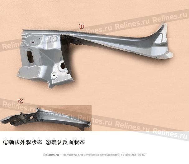 Усилитель стойки задней