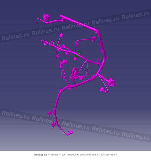 Wiring harness-engine - J52-4***80FA