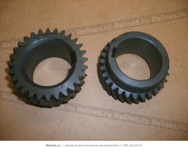 Timing gear-crankshaft