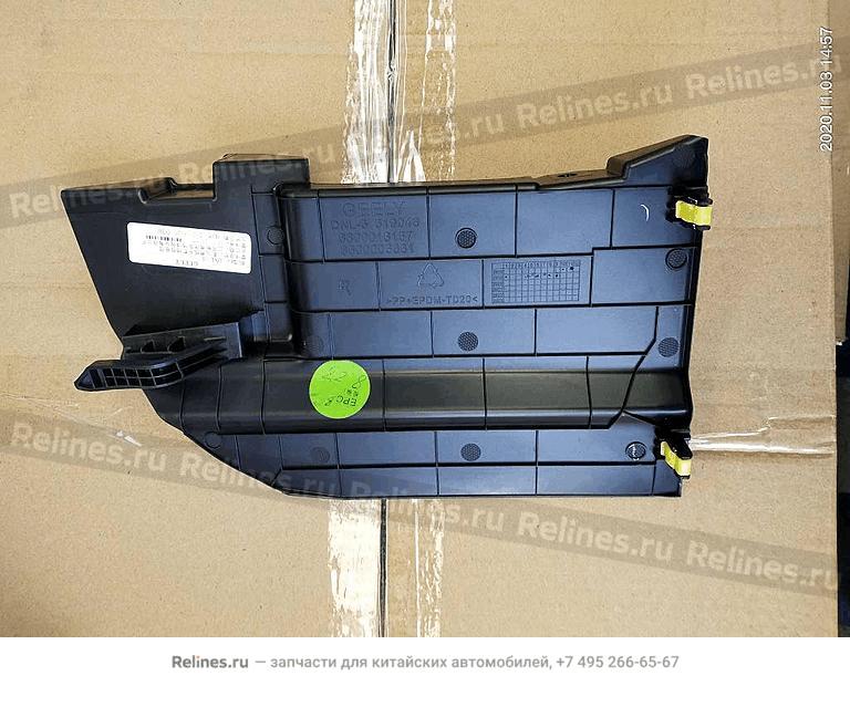 Plate assy-frt console protection RH