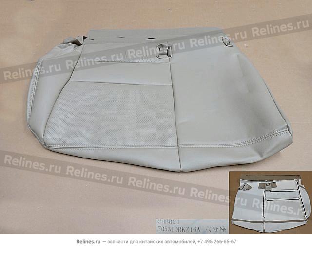 Cushion cover assy RR double seat (pu) - 70535***Z16B