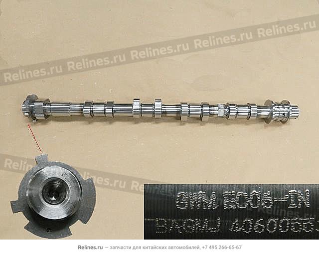 Air intake camshaft assy