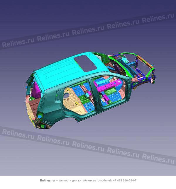 Vehicle body frame - 50000***AADYJ