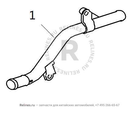 Возвратный патрубок отопителя - 8101***ED95